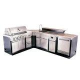 Medallion Series Modular Outdoor Kitchen Set Assembly