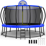 Double Frames Trampoline Assembly