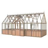 Cambridge Porch Victorian Greenhouse Assembly
