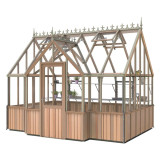 Cambridge Porch Victorian Greenhouse Assembly
