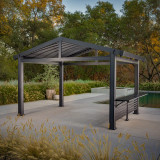Fairmont Louvered Pergola Assembly