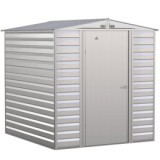 Select Steel Storage Shed Installation