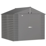Select Steel Storage Shed Installation