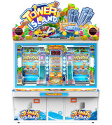 Tower Island 2 Player Pusher Arcade Game Assembly