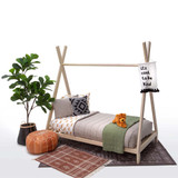 The Glacier Teepee Bed Assembly