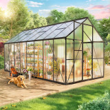 Polycarbonate Greenhouse Assembly