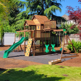 Skyfort II Swing Set Installation