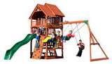 Highlander Wooden Swing Set Installation