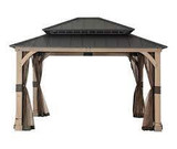 Yorktown Hardtop Wood Gazebo Installation