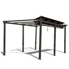 Outdoor Living Retractable Pergola with Canopy Installation Service