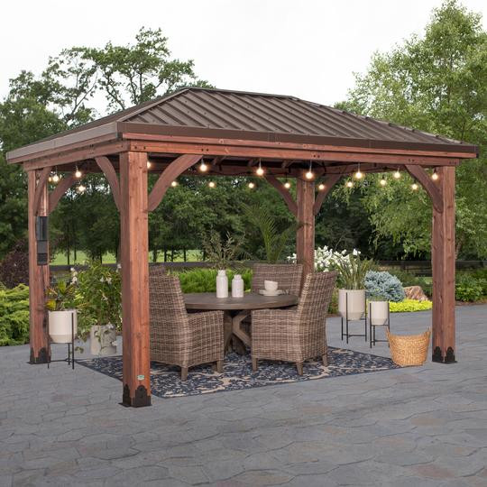 Backyard Discovery Cordova Gazebo Installers Backyard Discovery