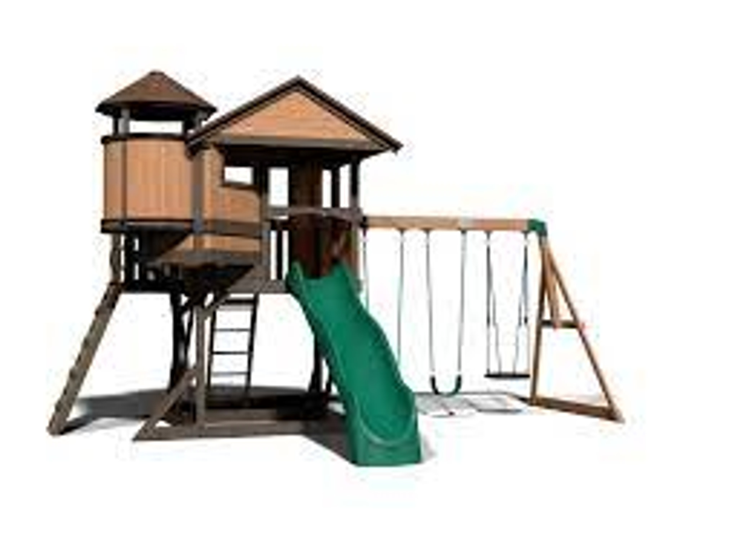 Backyard Discovery Eagles Nest Elite Wooden Swing Set Installation Service