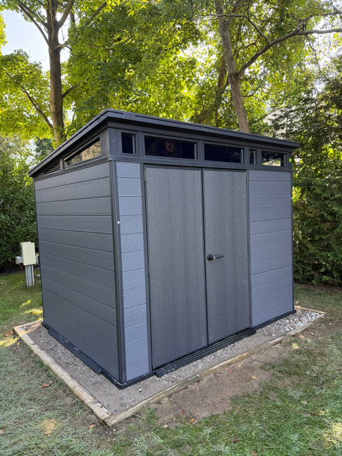 Keter Cortina Storage Shed assembled by a HandyBuddy expert in Syosset, NY · Sep 2025