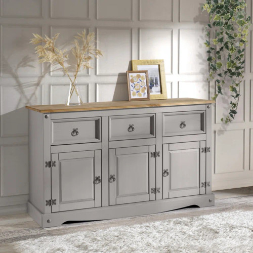 Mehta Solid Wood Sideboard Assembly