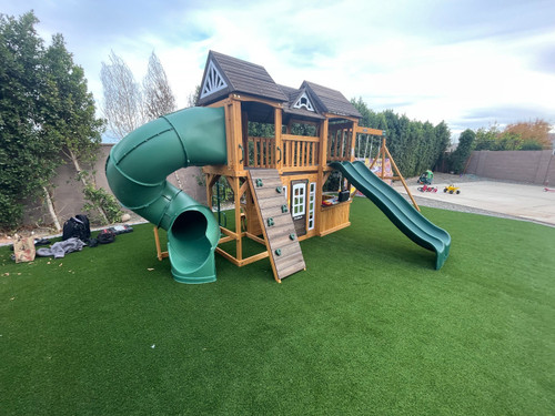 Kidkraft Adventure Bend Swing Set assembled by a HandyBuddy expert in Queen Creek, AZ · Dec 2023
