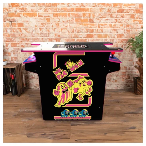 Arcade1Up Ms. Pac-Man Head-to-Head Arcade Table