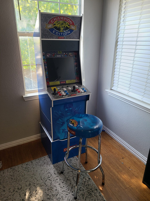 Arcade1Up Street Fighter II Arcade Machine assembled by a HandyBuddy expert in Trophy Club, TX · Aug 2024