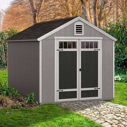 Everley 8'x10' Wood Shed Installation