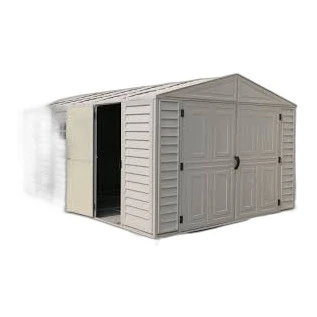 Vinyl Garage with Foundation Kit Installation