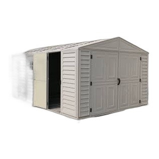 Duramax Vinyl Garage with Foundation Kit