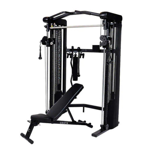 SF3 Smith Functional Trainer with Folding Bnech Installation