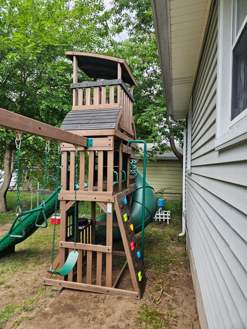 Kidkraft Summit View Swing Set installed by a HandyBuddy expert in Chicopee, MA · Jun 2026