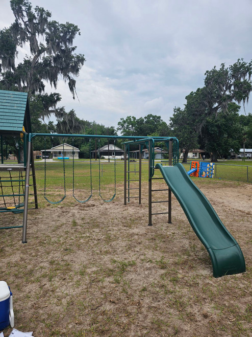 Lifetime Double Slide Deluxe Playset installed by a HandyBuddy expert in Bartow, FL · May 2024