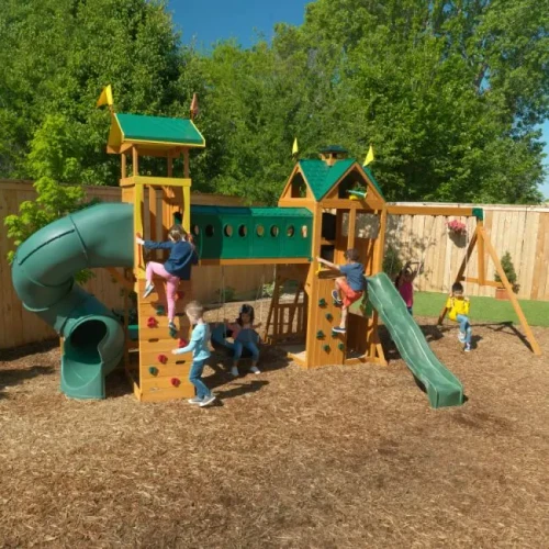 Kidkraft Mockingbird View Wooden Swing Set / Playset
