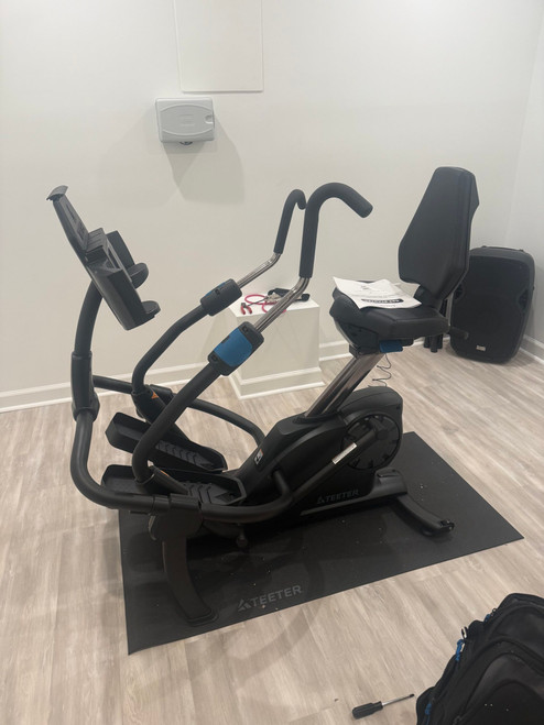Teeter FreeStep LT1 Recumbent Cross Trainer assembled by a HandyBuddy expert in King George, VA · Nov 2025