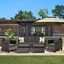 Professional Wicker Outdoor High-back Seating Set Assembly Installation Service
