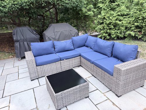 OVIOS Wicker Outdoor High-back Seating Set assembled by a HandyBuddy expert in Peconic, Ny 11958, NY · Jun 2026