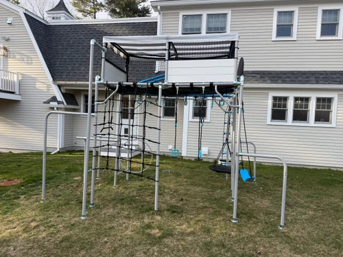 Growplay XL Frame Monkey Bars installed by a HandyBuddy expert in Wenham, MA · Mar 2026