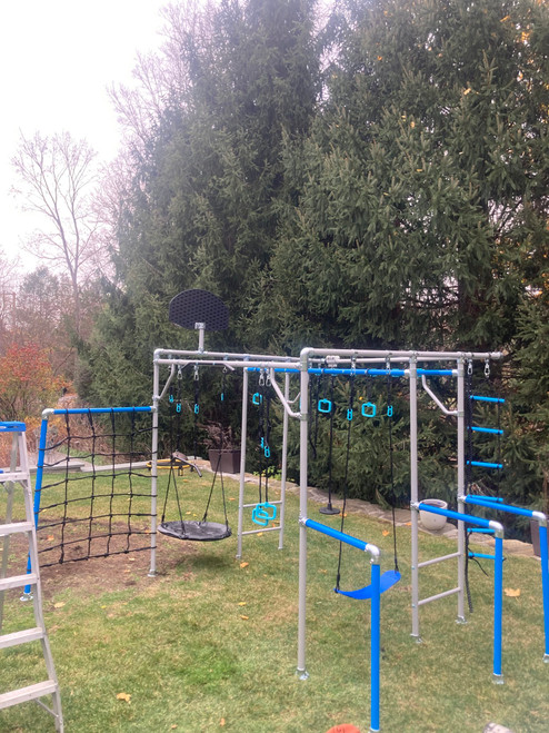 Growplay Medium Frame Monkey Bars installed by a HandyBuddy expert in Pleasantville, NY · Nov 2024