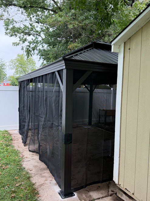 Sojag Messina Gazebo with Galvanized Roof installed by a HandyBuddy expert in Ewing, NJ · Aug 2026