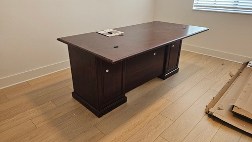 Sauder Heritage Hill Executive Desk assembled by a HandyBuddy expert in Miami, FL · Aug 2026
