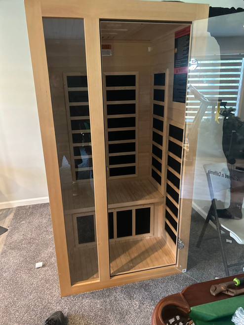Dynamic Saunas Avila Ultra Low EMF FAR Infrared Sauna assembled by a HandyBuddy expert in Caledonia, MI · Jul 2026
