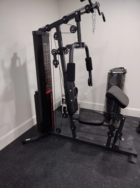 Marcy Stack Home Gym installed by a HandyBuddy expert in Knoxville, TN · Feb 2024