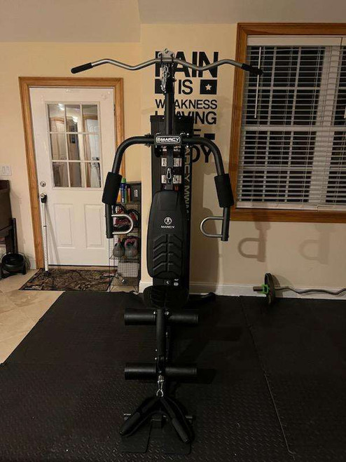 Marcy Stack Home Gym installed by a HandyBuddy expert in Huntersville, NC · Dec 2023