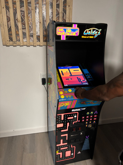 Arcade1Up Ms. Pac-man / Galaga Pub Table assembled by a HandyBuddy expert in Chicago Heights, IL · Aug 2026