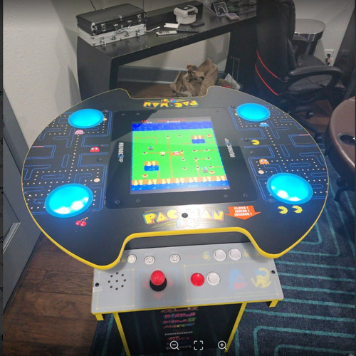 Arcade1Up Ms. Pac-man / Galaga Pub Table assembled by a HandyBuddy expert in Plano, TX · Aug 2026