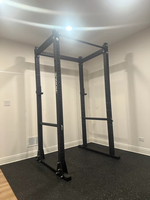 Rogue Fitness RML-390BT Monster Lite Power Rack assembled by a HandyBuddy expert in Lake Forest, IL · Dec 2025