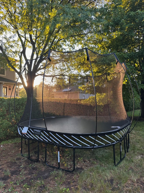 Springfree Jumbo Square Trampoline assembled by a HandyBuddy expert in Easthampton, MA · Jun 2026