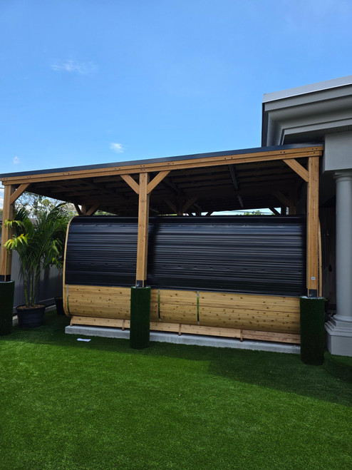 Backyard Discovery Kingsport Cedar Carport installed by a HandyBuddy expert in Tampa, FL · Jun 2025