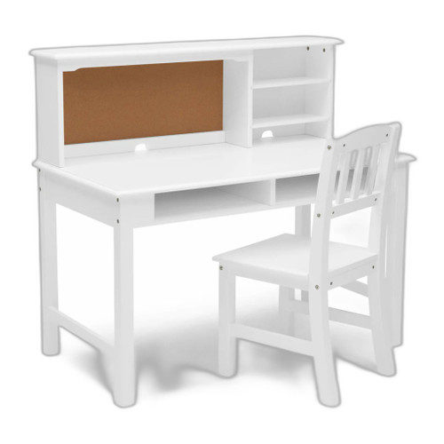 Delta Children Tween Wood Desk with Hutch and Chair