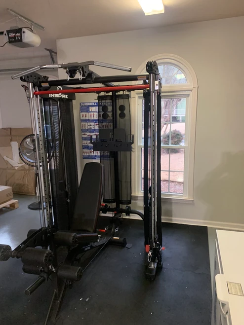 Inspire Fitness FT2 Functional Trainer installed by a HandyBuddy expert in Canton, GA · Jan 2025