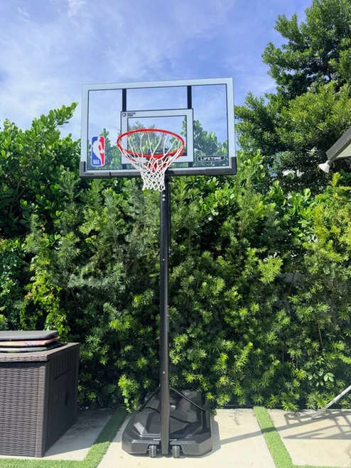 Lifetime All Star 50"Portable Basketball Hoop assembled by a HandyBuddy expert in Miami, FL · Sep 2026