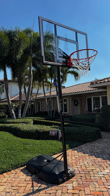 Lifetime All Star 50"Portable Basketball Hoop assembled by a HandyBuddy expert in Boca Raton, FL · Dec 2025