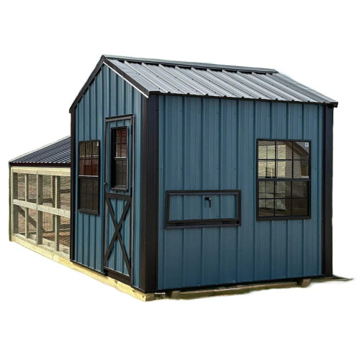 Driftless Outdoors Country Vibe Coop with Run
