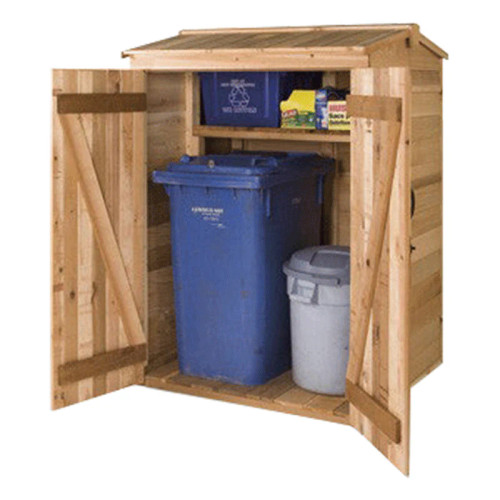 CedarShed Greenpod Garbage Can & Recycle Bin Enclosure