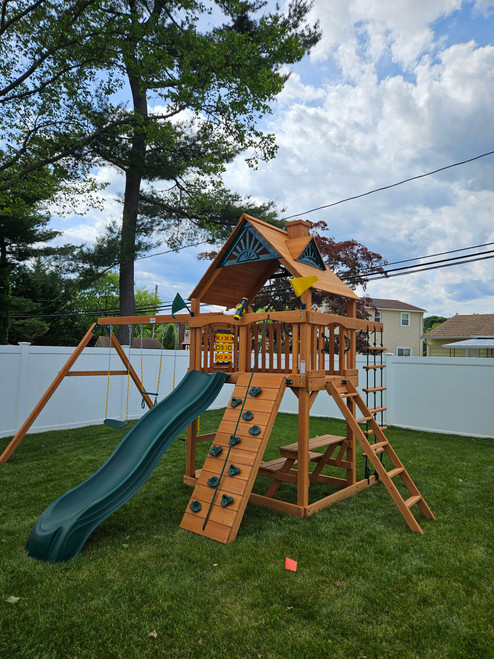 Gorilla Playsets Chateau Tower Playset installed by a HandyBuddy expert in Plainview, NY · May 2026